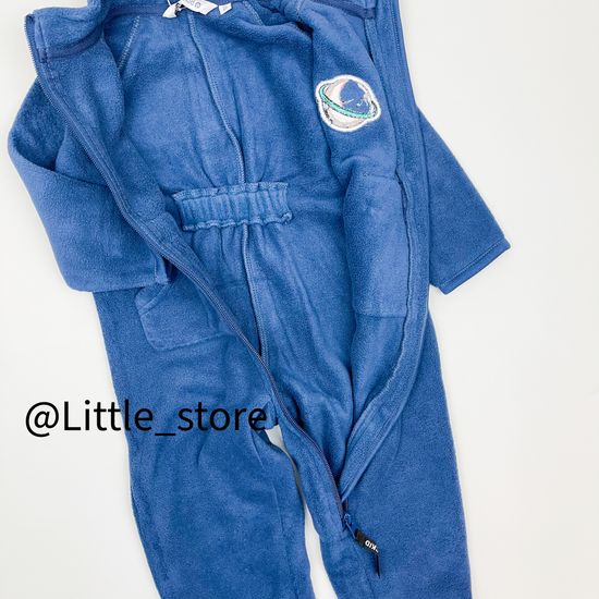 Комбинезон флисовый Темно-синий