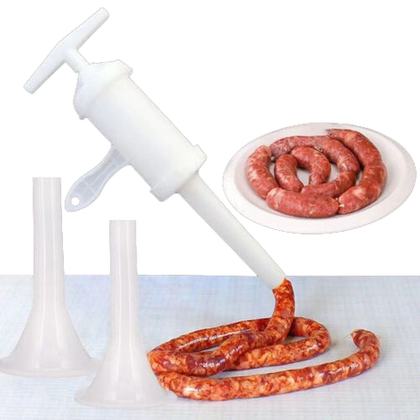 Ручной шприц пласт. д/колбас. Фаршеемкость 300 гр.