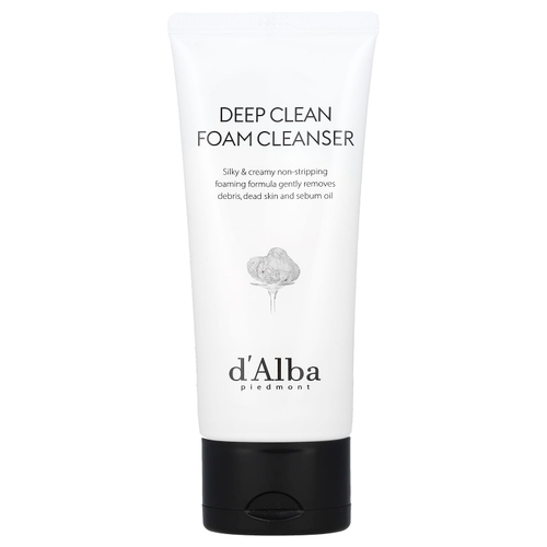 d'Alba, очищающая пенка для глубокого очищения, белый трюфель, 80 мл (2,70 жидк. унции)