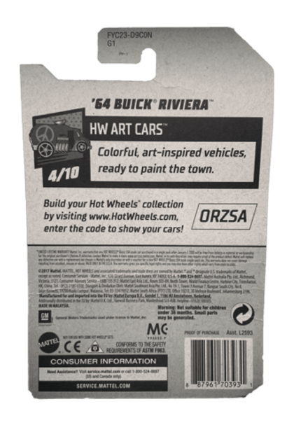 Hot Wheels '64 Buick Riviera (2019)