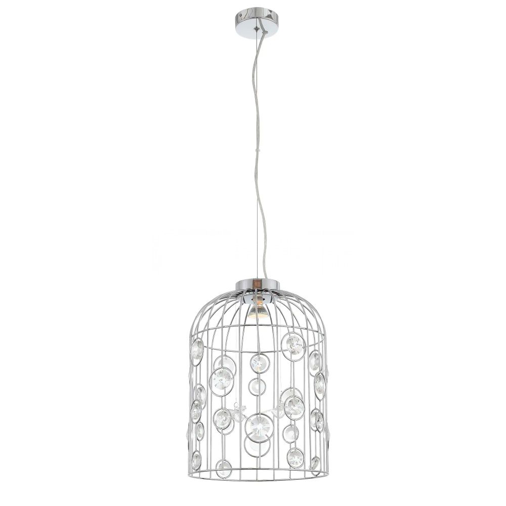 *SL189.103.01 Подвес ST-Luce Хром/Хром, Прозрачный GU10 1*50W