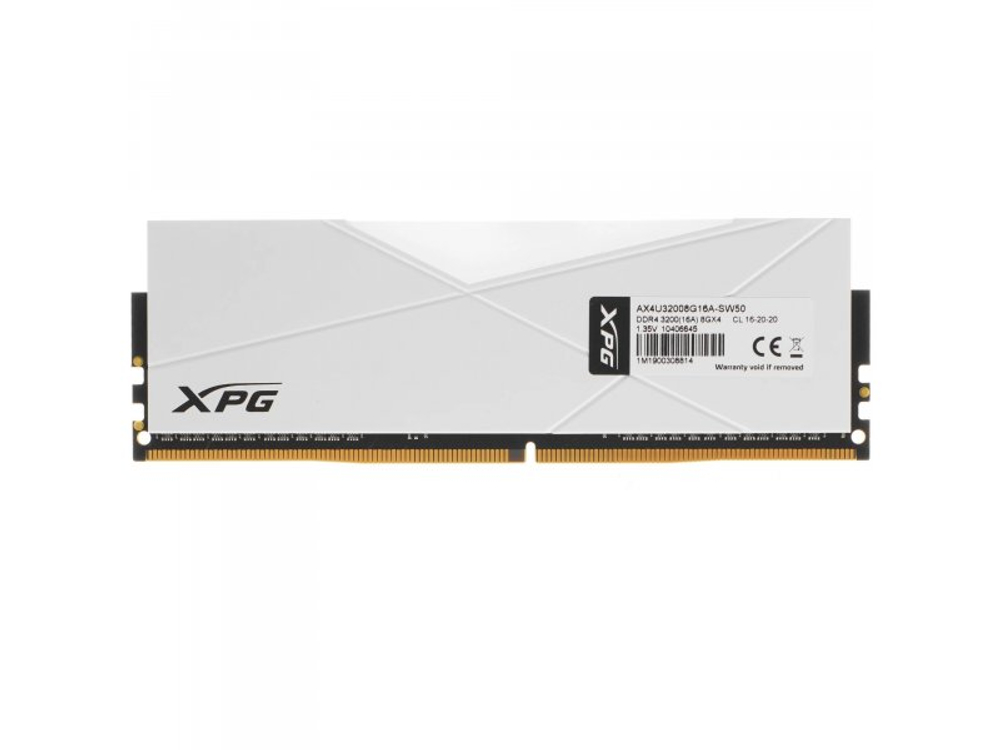 Оперативная память ADATA Spectrix AX4U32008G16A-SW50, DDR4 1х 8ГБ 3200 МГц, DIMM, RTL