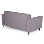 Club диван-кровать прямой, велюр Frost Shark