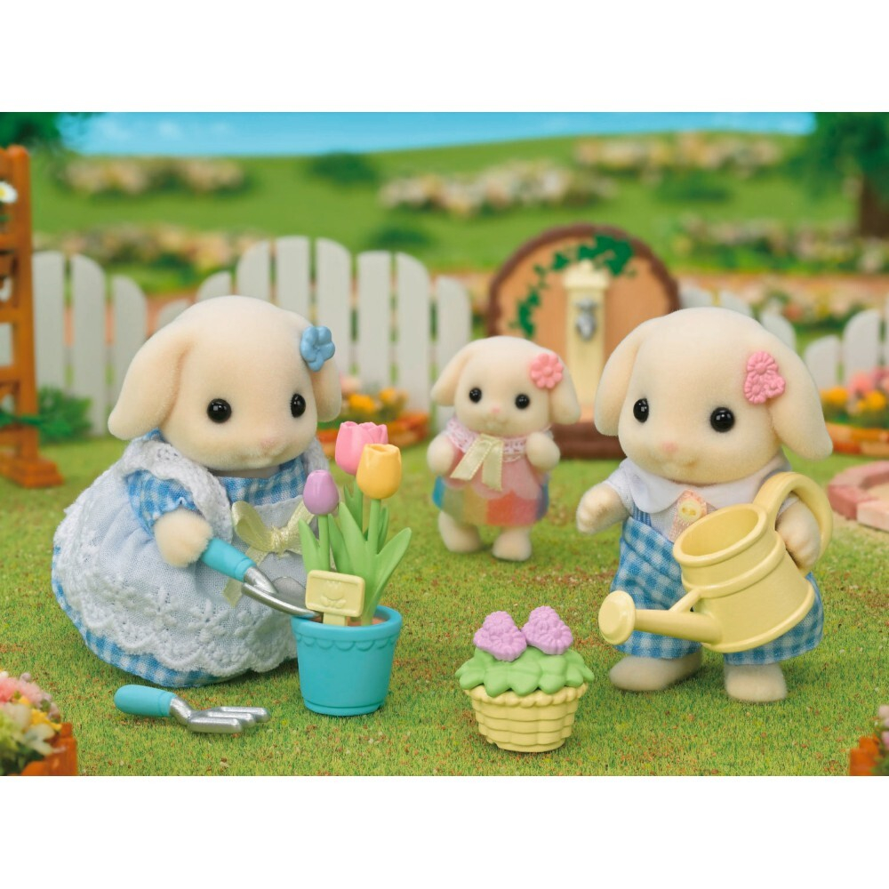 Sylvanian Families - Цветочный набор с фигурками зайчиков 5736 / артикул   5736  / GTIN 5054131057360