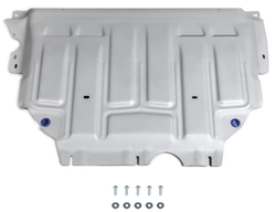 Защита картера и КПП Rival для Audi A3 8V (V - 1.2; 1.4; 1.8) 2012-2016/Audi A3 8V рестайлинг (V - 1.4) 2016-2020/Seat Leon III (V - 1.2) 2013-2015/Skoda Octavia A8 (V - 1.4; 1.6) 2020-н.в./Skoda Superb III (V - 1.4; 1.8; 2.0) 2015-2019/Skoda Superb III рестайлинг (V - 2.0) 2019-н.в./Volkswagen Arteon (V - 2.0) 2020-н.в./Volkswagen Golf VII (V - 1.2; 1.4 (122 л.с.)) 2012-2017/Volkswagen Golf VII рестайлинг (V - 1.4 (122 л.с.)) 2017-2019/Volkswagen Jetta VII (V - 1.4; 1.6) 2020-н.в./Volkswagen Passat B8 (V - 1.4; 1.8) FWD 2014-2019/Volkswagen Passat B8 рестайлинг (V - 1.4; 2.0) 2020-н.в., штампованная, алюминий 3 мм, с крепежом, 333.5128.1