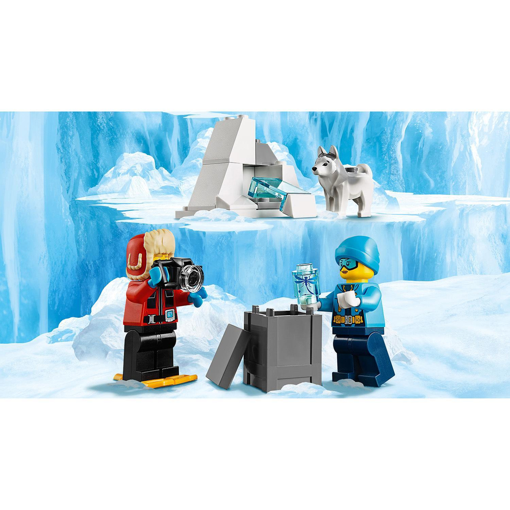 LEGO City: Арктическая экспедиция: Полярные исследователи 60191 — Arctic Exploration Team — Лего Сити Город