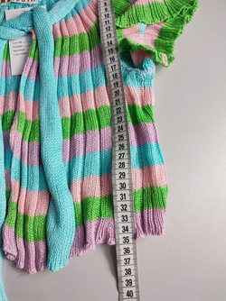 Футболка Marusya хлопковая вязаная на 8-9 лет