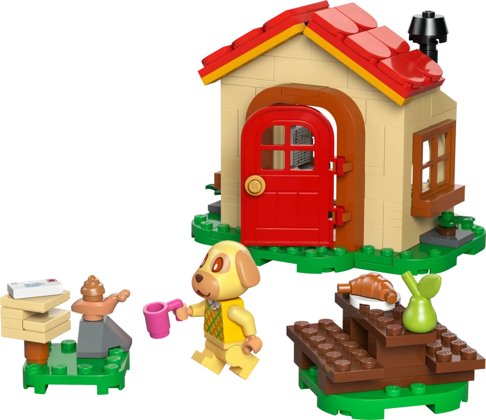 Конструктор LEGO Animal Crossing 77058 Уютный дом Голди