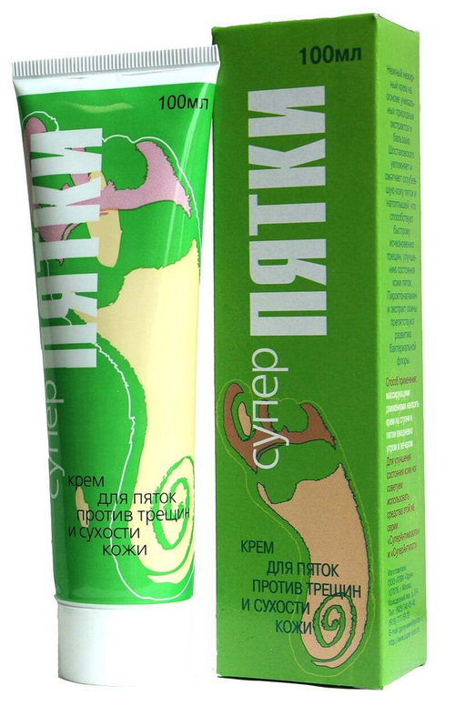 Супер Пятки Крем для пяток против трещин и сухости кожи 100 мл