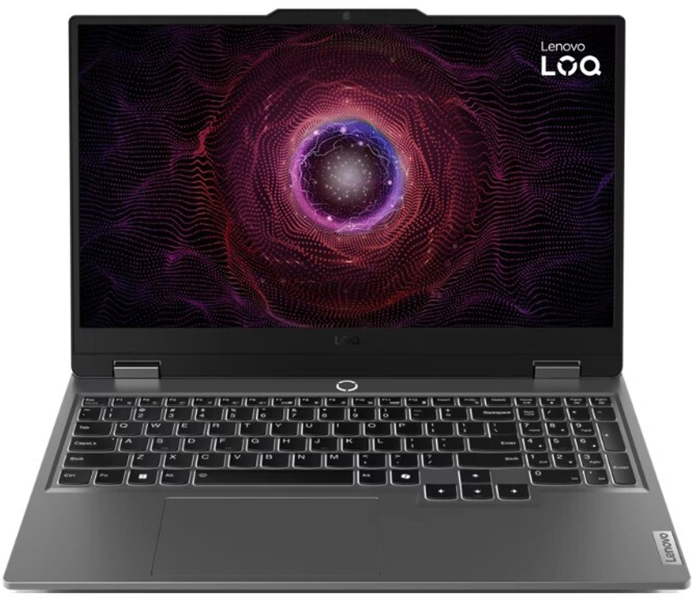 Ноутбук  Lenovo LOQ 15ARP9 15.6 ", Ryzen 7, 16 Гб RAM, 1 Тб SSD, GeForce RTX 4060, Серый
