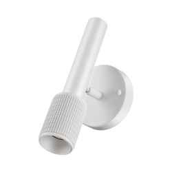 4239/1W HIGHTECH ODL21 321 белый/металл Настенный св-ник выкл на плафоне IP20 LED GU10 max 10W MEHARI