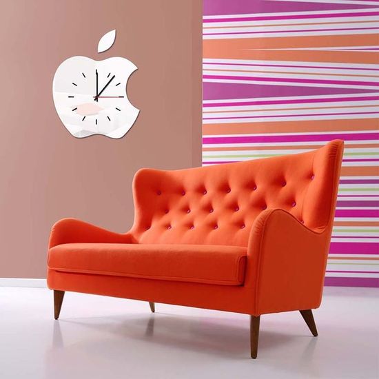 Настенные часы Яблоко