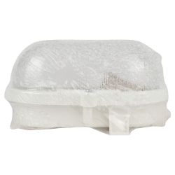 Светильник ЭРА НБП 01-60-012 с ободком Евро пластик / стекло IP53 E27 max 60Вт 185х120х110 овал белый | Светильники ЖКХ РБ