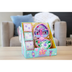 Polly Pocket - Памятный штампик Компактный набор + 2 куколки + аксессуары HWP20
