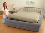 Надувная кровать Intex Queen Rising Comfort, 193x241x76см.
