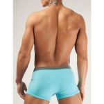 Мужские трусы боксеры голубые Opium Boxer R-82