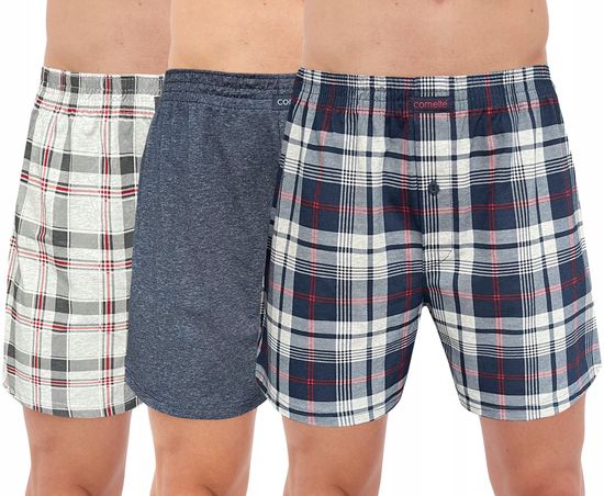 Трусы (3 шт) мужские семейные Cornette Comfort 945/02
