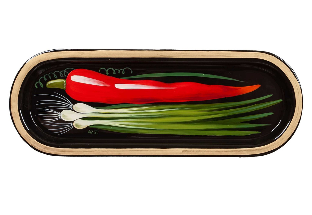 Zhostovo metal tray A4D18092023042