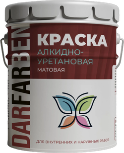 Краска алкидно-уретановая 1К 18 кг