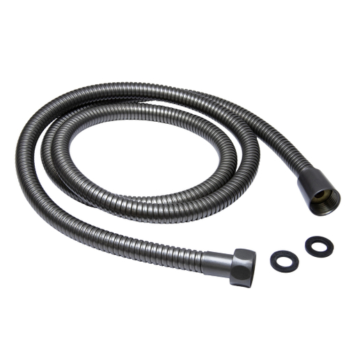 Шланг душевой 150 см имп/кон, EPDM, нерж.сталь ГРАФИТ  MIXLINE MIX-2-150 (коробка)