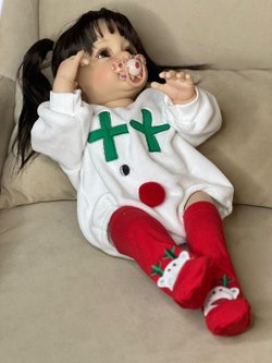 Кукла Реборн виниловая 55см в пакете (FA-310)