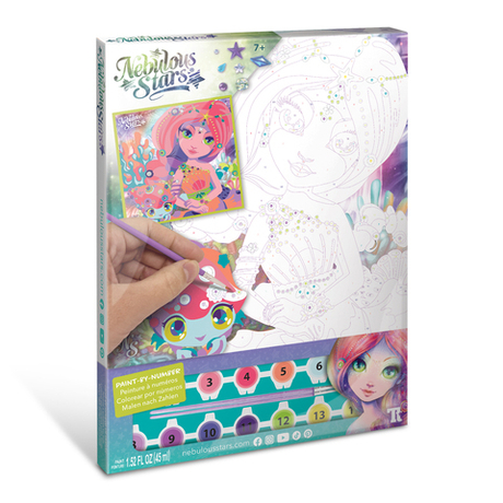 Набор для рисования по номерам Серия Coralia