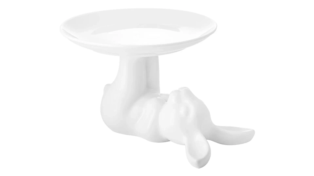 Блюдо на ножке Claystreet Мини Кролик 18 см