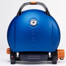 Портативный газовый гриль O-Grill 800T (синий), 1 горелка