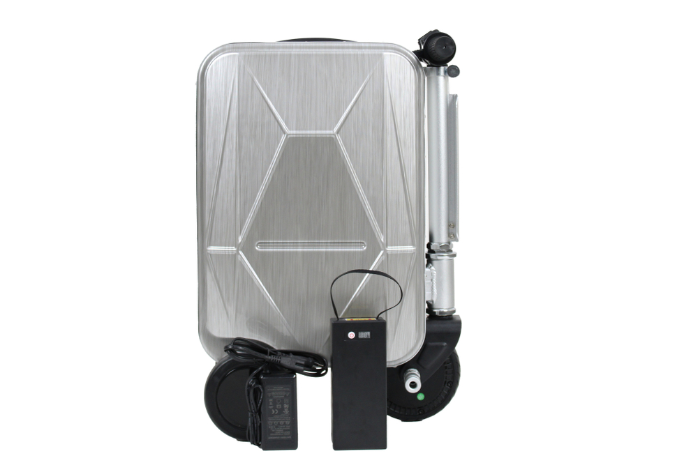 Чемодан Электро-самокат (серебристый) 36V 2,5Ah