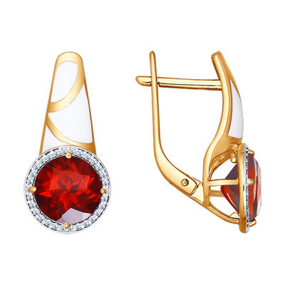 Серьги Au 585 (723344)