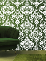 Трафарет для стен из пластика многоразовый 038