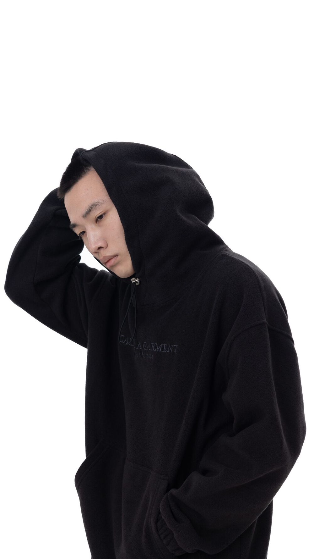 Худи Called a Garment Wrap Мужской черный