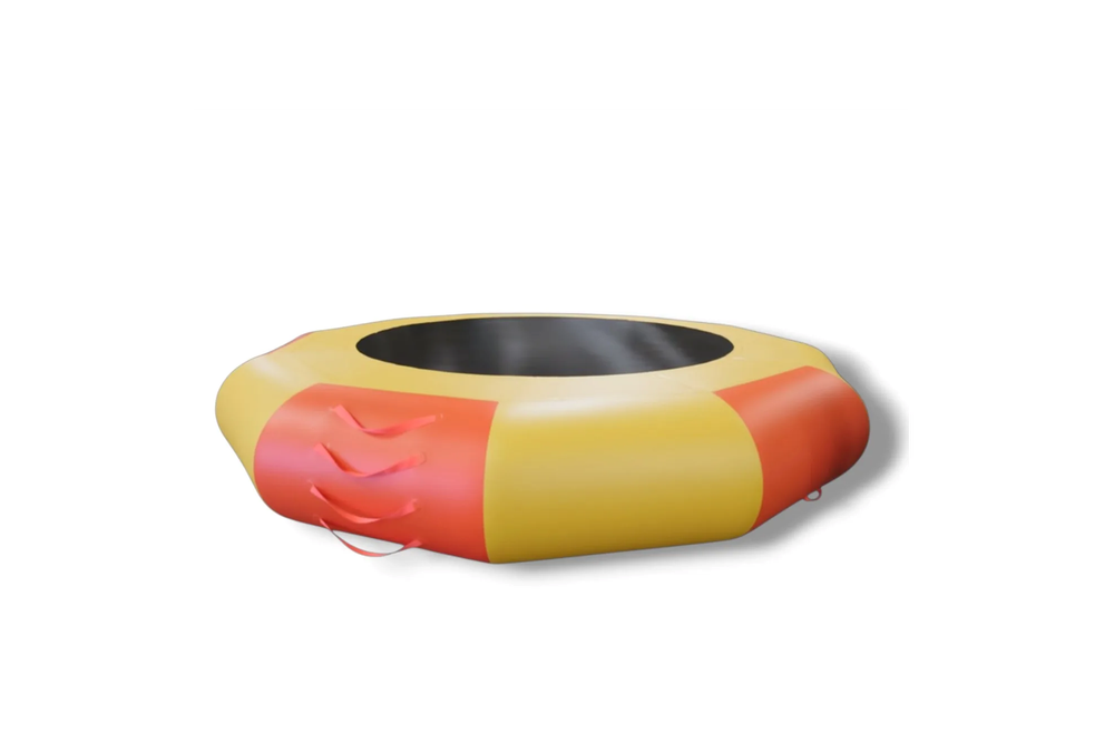 Водный надувной батут (с горкой опционно) - 4,5х4,5х1,0м