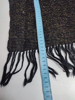 Шарф с шерстью блестящий