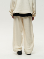 Drawstring Sweatpants Cream
