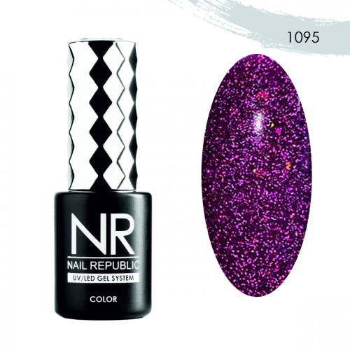 Nail Republic Гель-лак 1095 Bright Flash, 10 мл