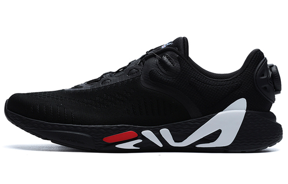 FILA Athletics Mind Boa aerobic fitness shock absorption non-slip wear-resistant low-top training shoes men's black