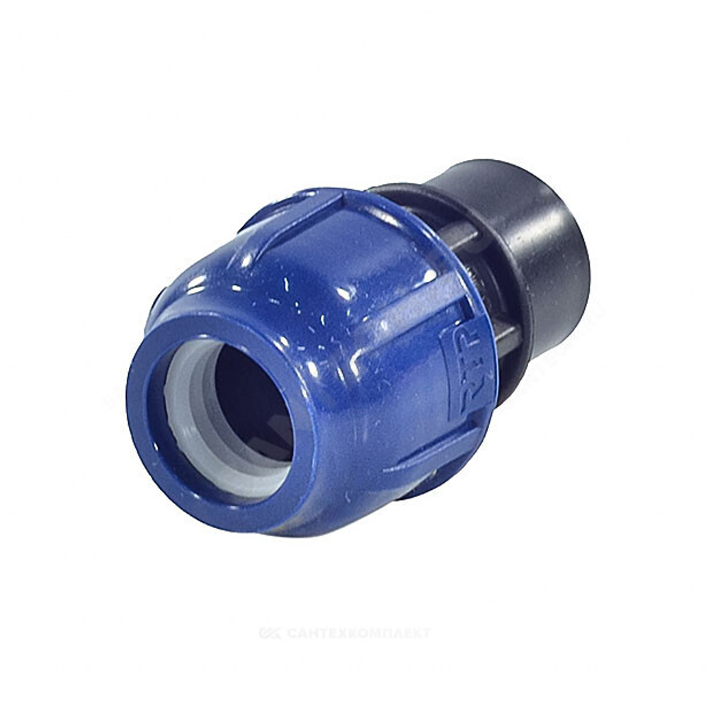 Муфта компрессионная ПЭ Дн 20х3/4" ВР Ру16 RTP (РосТурПласт) 11479