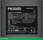 Блок питания Deepcool GAMERSTORM PK500D 500W Black (R-PK500D-FA0B-WGEU)