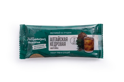 Алтайская кедровая настойка / Саше-пакет / набор трав и специй для настаивания