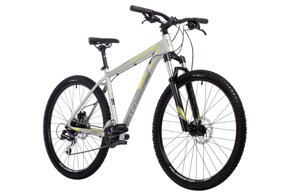 Велосипед 27.5" STINGER  GRAPHITE EVO р.18" алюминий, серый