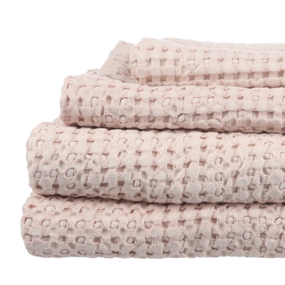 Полотенце 65х110 Abyss & Habidecor Поусада 518 светло-розовое