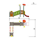 Игровой комплекс Romana 104.09.01