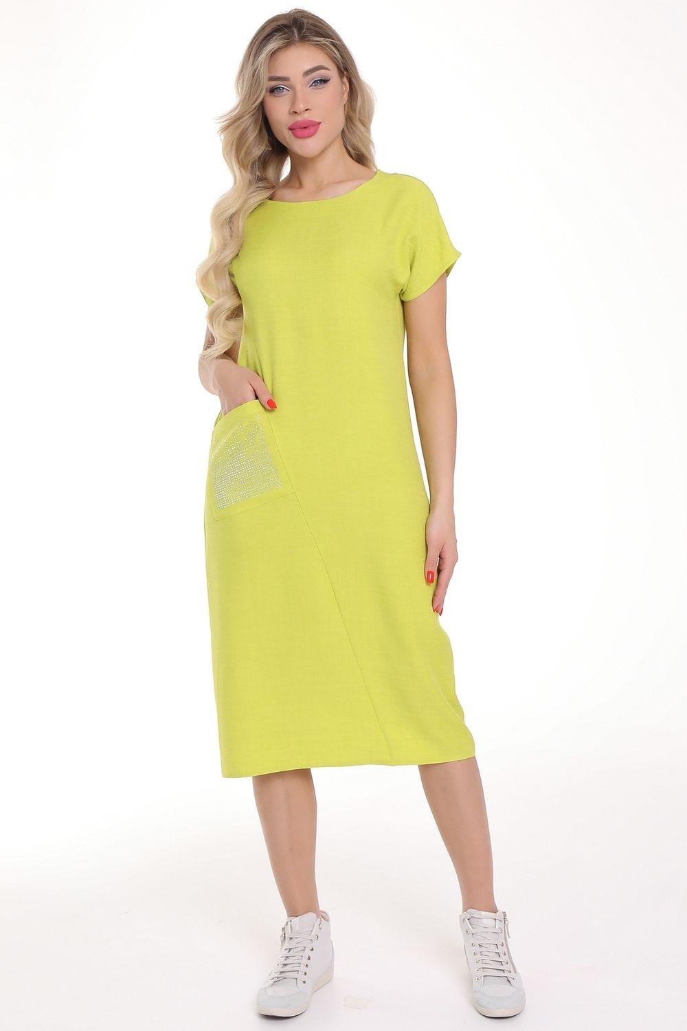 Платье Яркое лето (лайм) Diolche