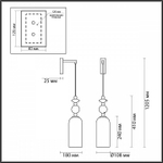 Бра Odeon Light Candy 4861/1WA