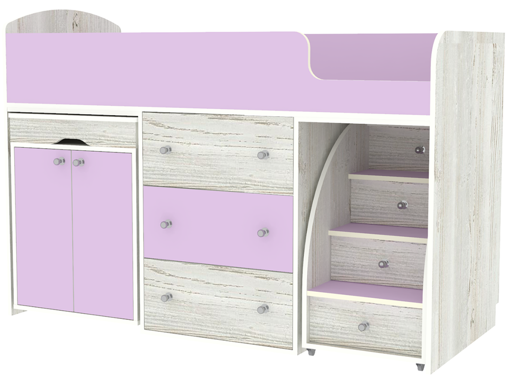 Кровать-чердак КарИВи Малыш Винтерберг Ирис