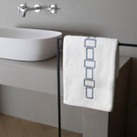 Набор полотенец Bold Bicolor Embroidery Rainy Sky/Grey (5 шт.)