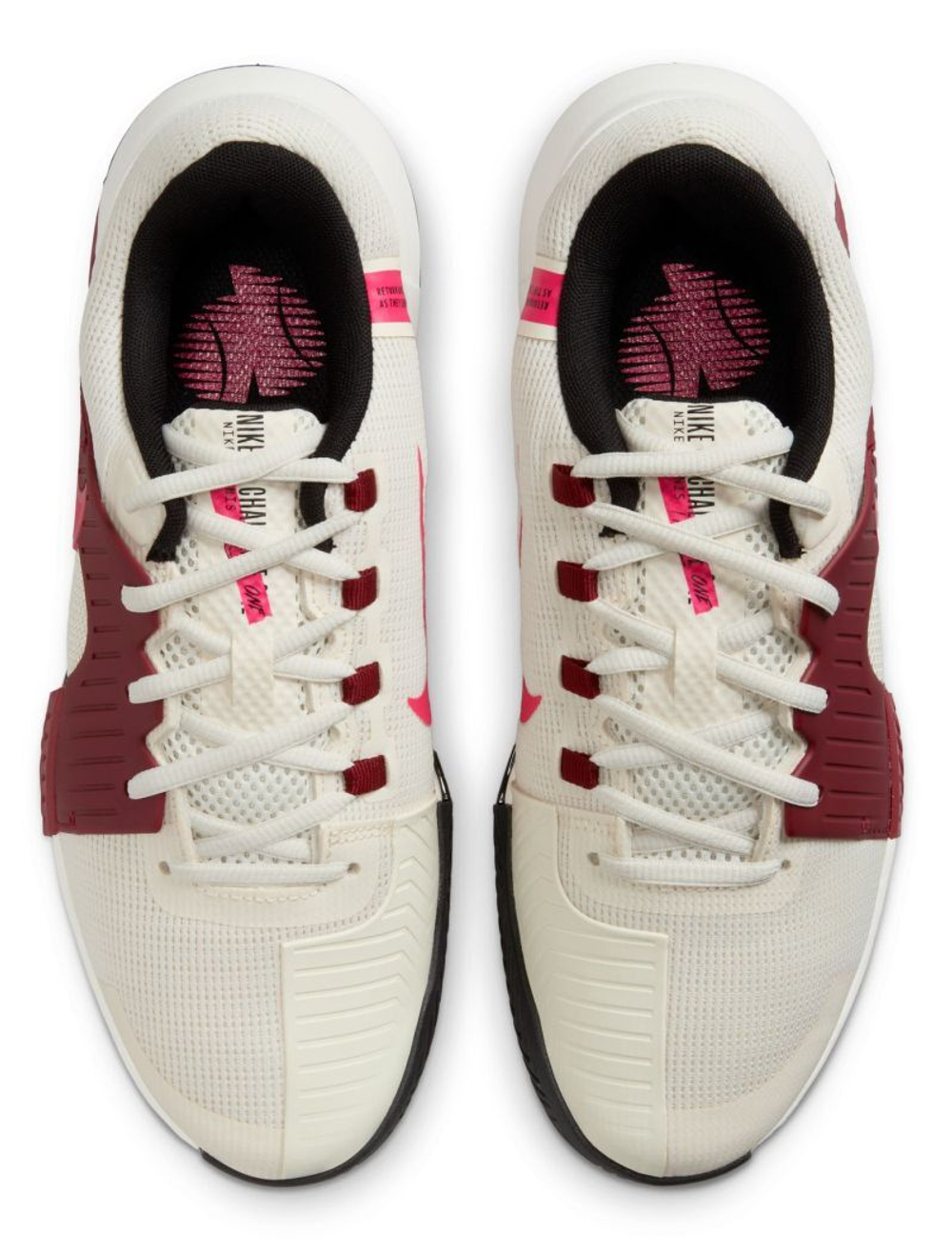 Женские теннисные кроссовки Nike Zoom GP Challenge 1 - pale ivory/rush pink/sail/team red