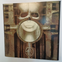 Винтажная виниловая пластинка Emerson, Lake & Palmer Brain Salad Surgery (Germany 1973)