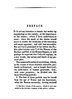 The history of the decline & fall of the Roman empire. Volume 1 | Edward Gibbon